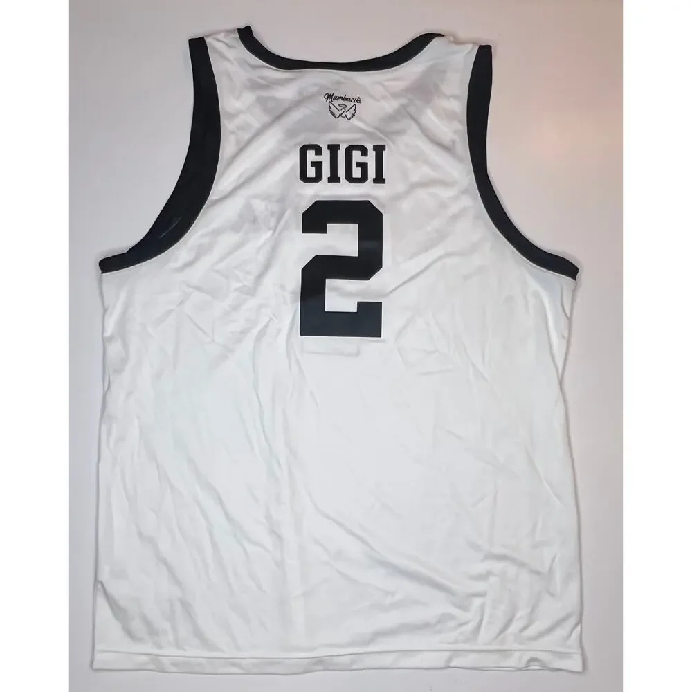 Nike Kobe Mamba Gigi Bryant Mambacita #2 Jersey White Black Size 2XL Men's